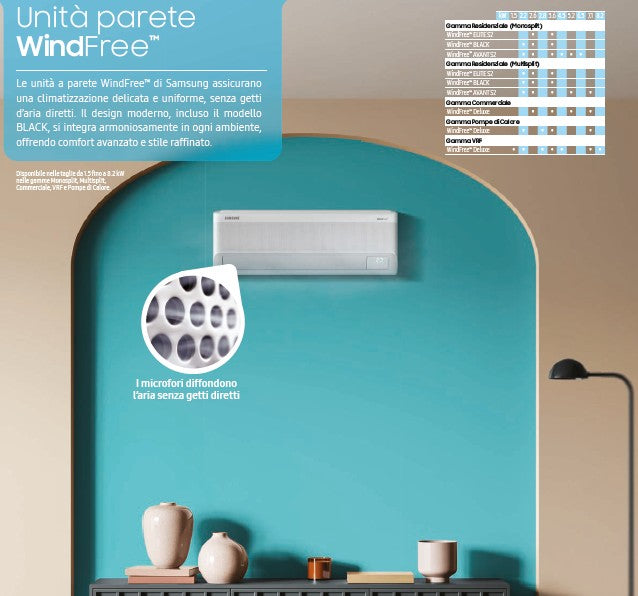 Samsung WindFree COMFORT TRIAL 9+9+12 - Plus